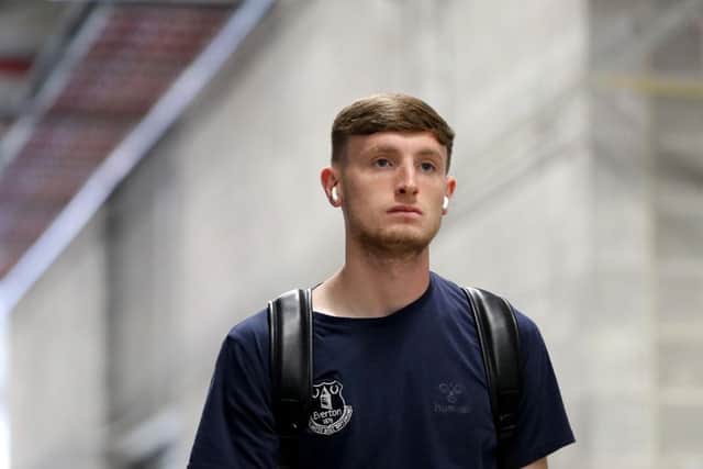 Joe Anderson came through the academy at Everton before signing for Sunderland in January. (Photo by Jeremy Ng/Getty Images)