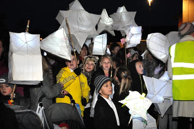 The Southwick Lantern Parade gets underway. Were you there?