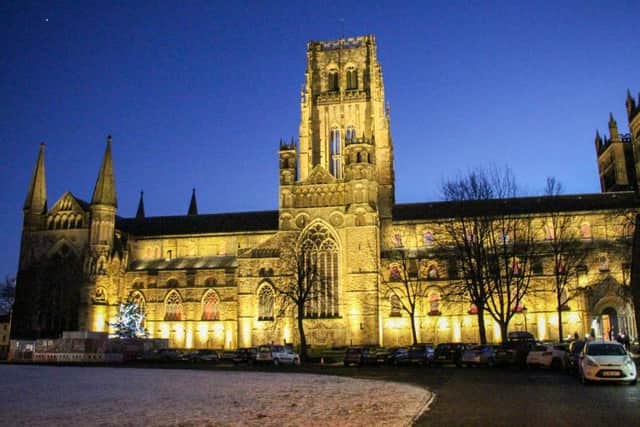 The Carols of Light was held at Durham Cathedral