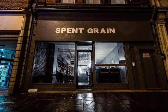 Spent Grain in John Street is set to open soon