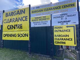 The Bargain Clearance Centre, Washington. Picture by FRANK REID