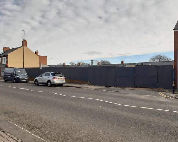 Former service station site off Ryhope Road, Sunderland (April, 2024)