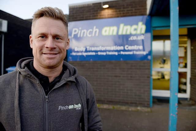 Darren Tyrie, of Pinch-An-Inch gym