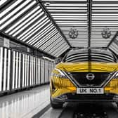 Nissan has produced a gold Qashqai to mark the occasion