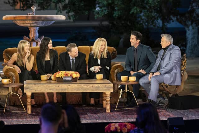 The Friends reunion special was delayed due to the coronavirus pandemic. Picture: PA/HBO Max.