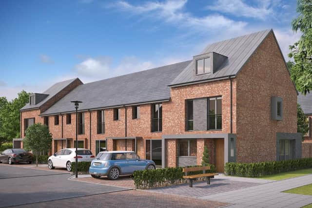 What the new homes on Seaham's Garden Village will look like.