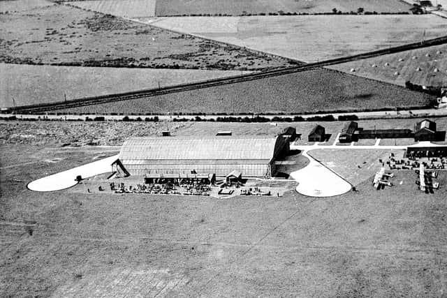 An undated but pre-WWII aerial picture of RAF Usworth.
