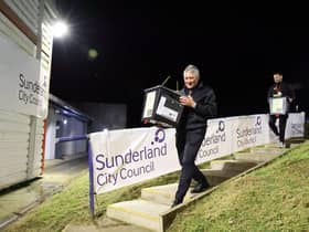 Ballot boxes arriving at the Sunderland count in 2022. Picture: North News & Pictures