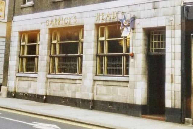 Let's head to Bedford Street for this look at the Garrick's Head. Photo: Ron Lawson.