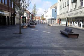The coronavirus lockdown has left Sunderland city centre deserted