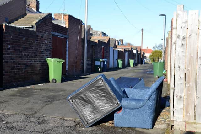 Increased CCTV, including in back lanes, is among the suggestions from Sunderland's Conservatives over how to deal with flytipping.