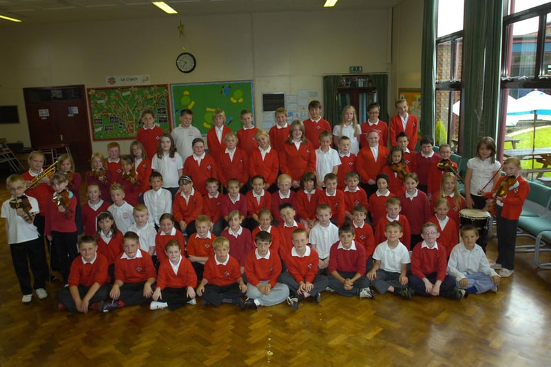 Shotton Hall Junior School pupils, including members of the band, had every reason to be proud of themselves when their performance in 2009 was recorded on CD. Does this bring back wonderful memories?