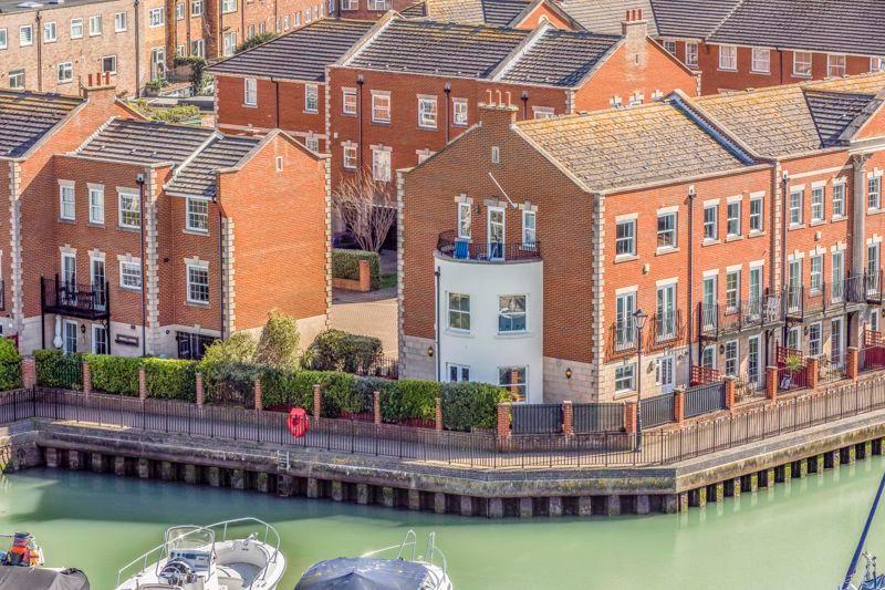 The house in Captains Row has spectacular views.