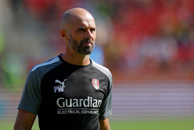 Rotherham United boss Paul Warne. (Photo by Malcolm Couzens/Getty Images)