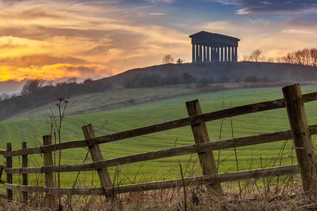Penshaw Monument is one of the sights featured in the video