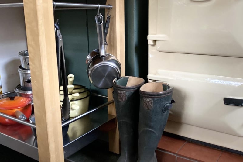 They say the kitchen is the heart of the home and this is a great one in which to hang up your wellies and put the kettle on.