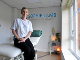 Sophie Lamb has opened a new sports therapy clinic at Gildacre Fields.