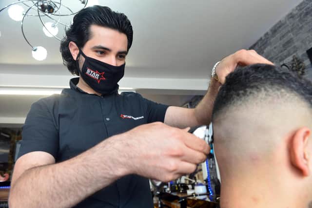 Star Barbers owner Shado Hasso