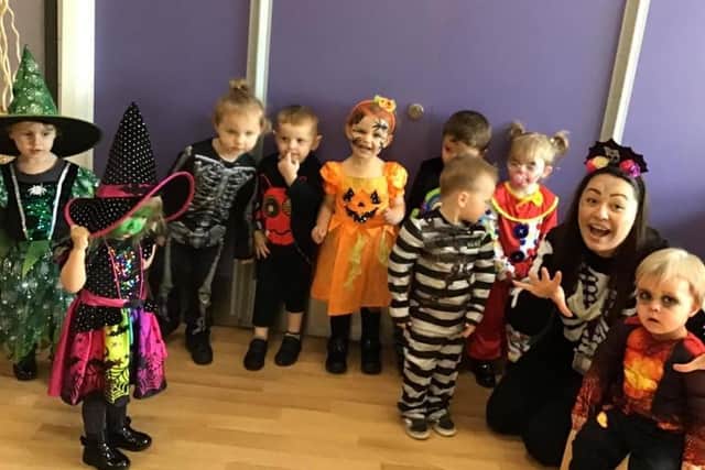 Spooky stuff. These youngsters had a fun time at Marlborough Primary's Halloween celebrations.