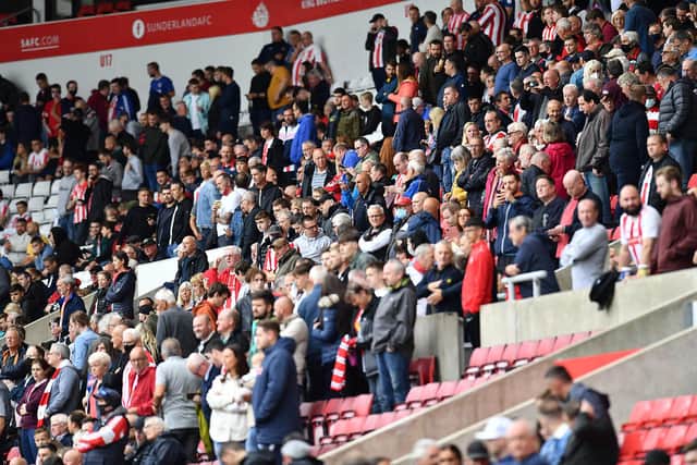 Sunderland fans. Picture by FRANK REID