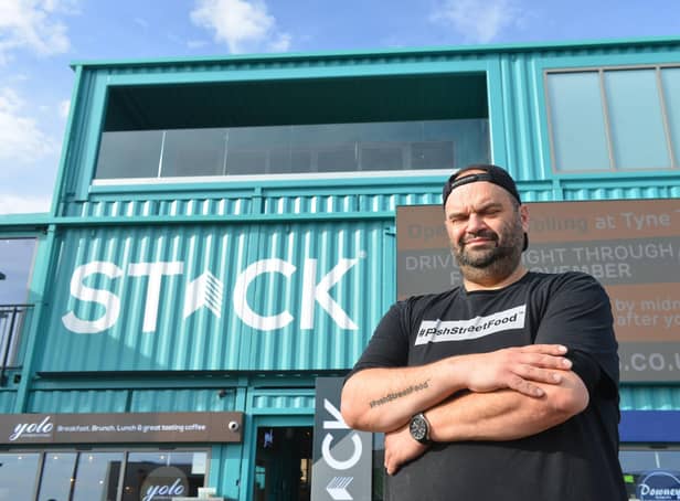 Posh Street Food owner Matei Baran is closing his Stack Seaburn unit