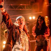 Rock Of Ages is at The Kings Theatre from June 14-18, 2022. Picture shows Kevin Kennedy as Dennis Dupree. Photo by Richard Davenport / The Other Richard