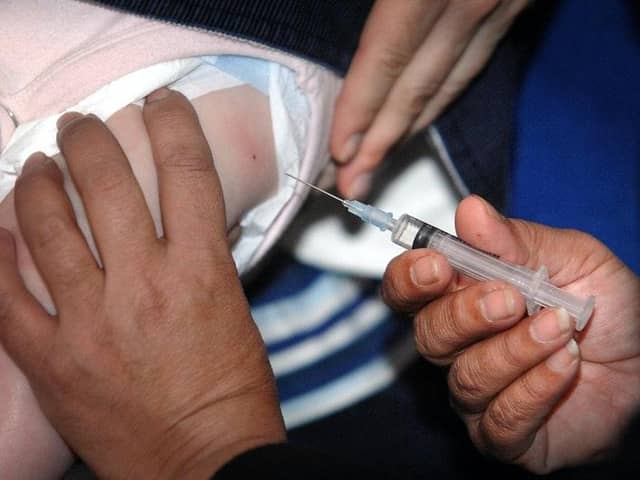 More parents in Sunderland are having their babies immunised