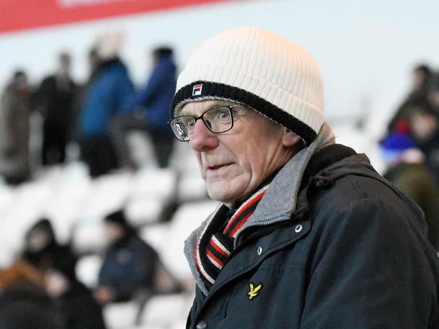 Fans at the Stadium of Light to watch Sunderland's game against West Brom. The Black Cats lost 2-1 after taking a first-half lead through an Amad Diallo penalty.