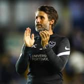 Danny Cowley, manager of Portsmouth. (Photo by Jacques Feeney/Getty Images).