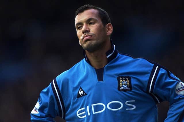 Ali Benarbia of Manchester City.