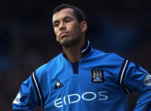 Ali Benarbia of Manchester City.