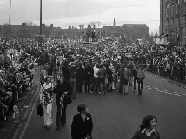 Another Durham Road scene with the Sir John Priestman building on the right of the photograph.