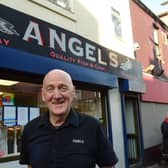 David Smith, owner of Angels Fish and Chips on Derwent Street in Sunderland city centre.