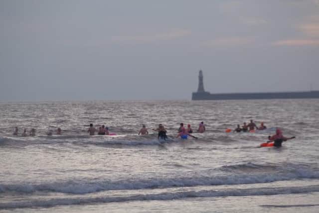 New Year's Day pictures by John Alderson at Sunderland seafront.