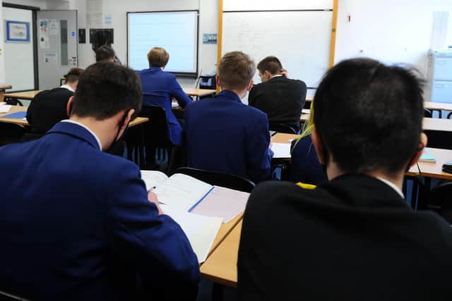 Concerns have been raised about the impact the removal of Covid testing and the legal requirement to self-isolate could have on schools.

 Picture Michael Gillen.