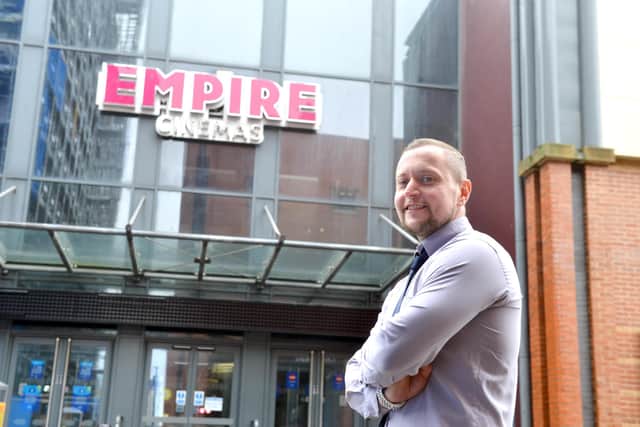 Empire Cinema assistant manager Craig Wilkinson  