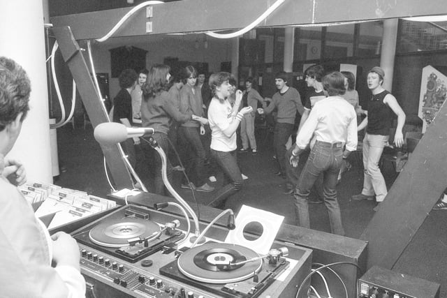 Students at Sunderland Polytechnic took part in a 24 hours non stop charity disco 38 years ago. Were you involved in the mega dance effort?