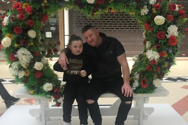 Rachel Craggs said: "My daughter Anya age 6 and her dad James who she absolutely adores … Happy Father’s Day to the best Dad in the world. The only woman that bosses you around and you do it. Love you long time. Your special princess Anya.”