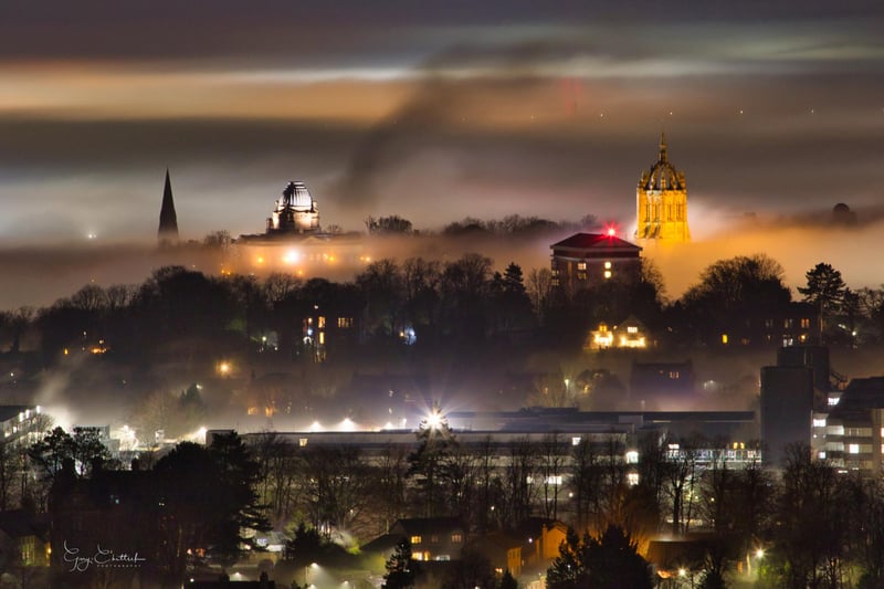 Gary Chittick took this atmospheric picture of Paisley in the fog.