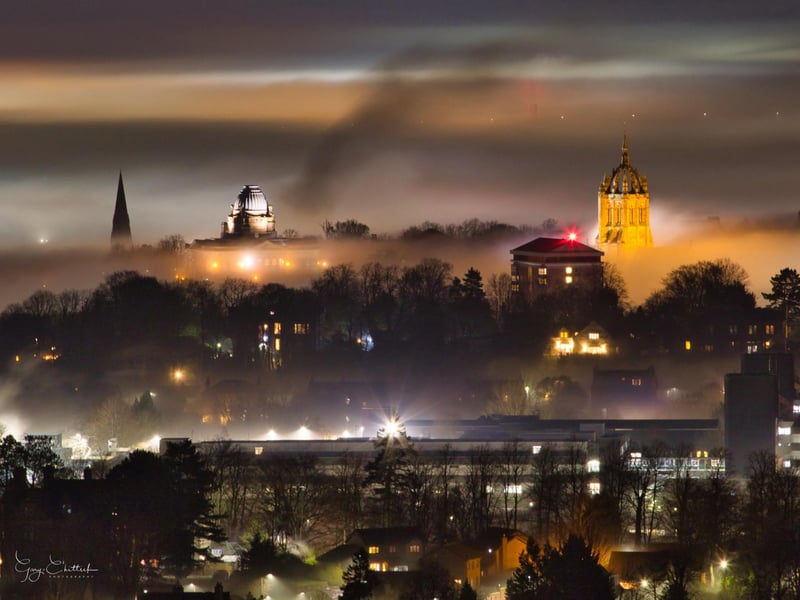 Gary Chittick took this atmospheric picture of Paisley in the fog.