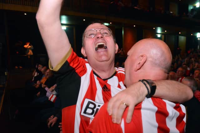 Sunderland fans re-live Ian Porterfield's goal at the 1973 FA Cup Final at The Fire Station, 50 years on.
