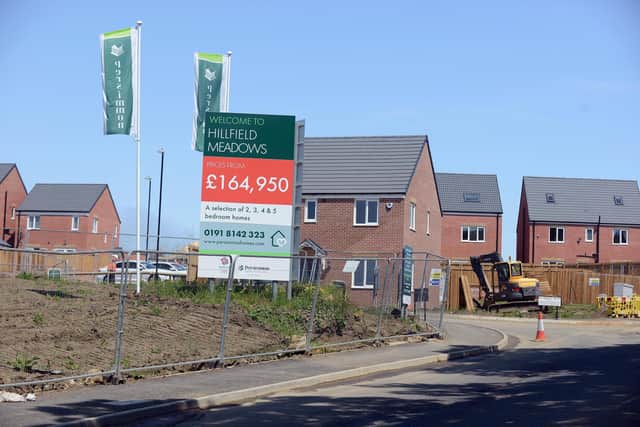Persimmons, which is building Hillfield Meadows, a new housing estate in Silksworth, has been served with a stop notice due developer breaching planning conditions.
