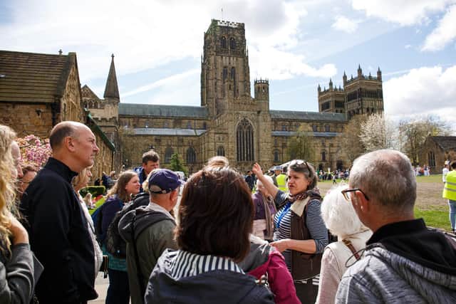 Durham's history came alive as part of World Heritage Day celebrations in the city. Picture: Samuel Kirkman.