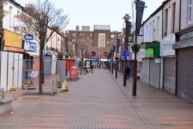 Five empty shops across Sunderland are to be used by the Cultural Spring for "about a month".