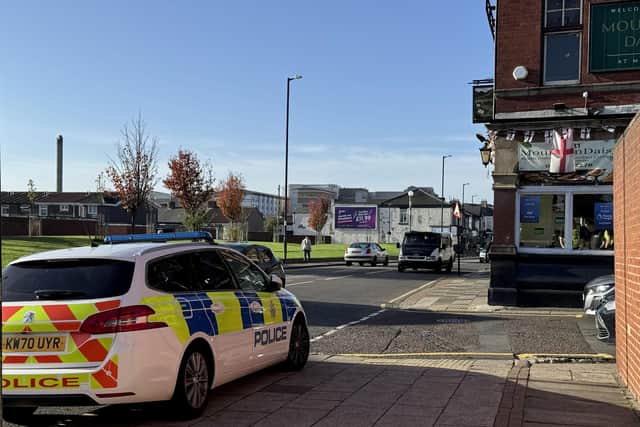 Police were spotted at The Mountain Daisy, in Hylton Road, Sunderland, on Thursday, October 29.