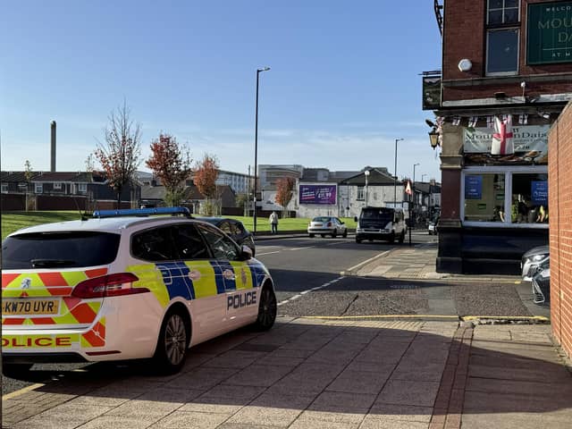 Police were spotted at The Mountain Daisy, in Hylton Road, Sunderland, on Thursday, October 29.