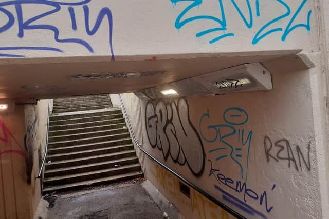 Repeated vandalism at the Durham Road subway is costing thousands.