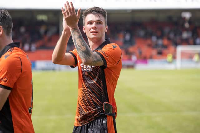 Jamie Robson of Dundee United.