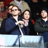 Sunderland owner Kyril Louis-Dreyfus watches the club's 2-1 defeat by Doncaster.