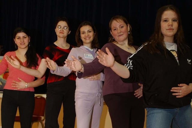 And here's the salsa section of the fun at the Glebe Centre in Murton 18 years ago.